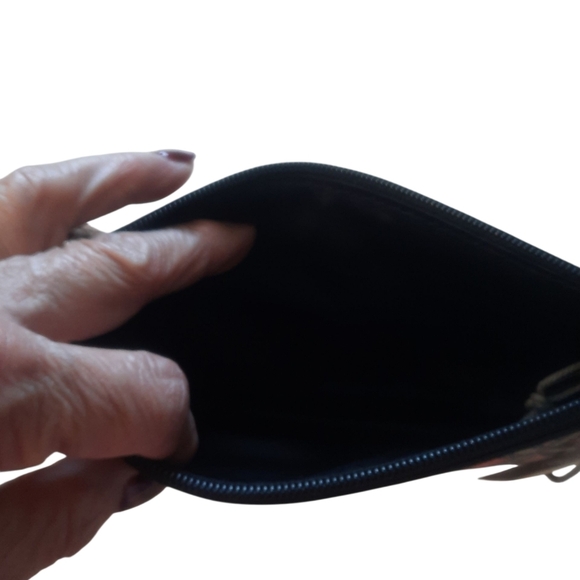 NWT Fossil Pink and Green Geometric Clutch - Picture 3 of 9